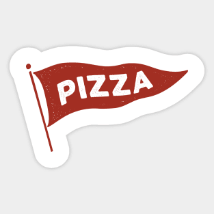 Hurray for Pizza! Sticker